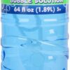 Sunny Days Entertainment Bubble Solution Refill with Wand  Non Toxic (1/2 Gallon), Kids Easy Grip Bottle Refill for Bubble Machine, Bubble Wands, Bubble Toys