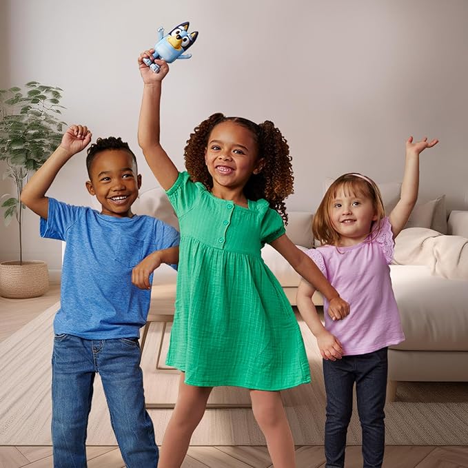 Bluey Hide & Seek Game, Hide The Figure and Press her Nose to Start The Built-in Timer, Talks and Giggles to Help Kids find her, When Found, Kids can Dance to Theme Song - Image 4