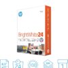 HP Papers | 8.5 x 11 Paper | BrightWhite 24 lb |1 Ream - 500 Sheets| 100 Bright