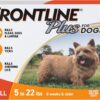 FRONTLINE Plus Flea and Tick Treatment for Small Dogs