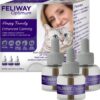 FELIWAY Optimum  Cat Calming Refills for Pheromone Diffuser,   Helps Reduce Common Signs of Stress in Cats & Kittens, Enhanced