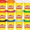 Play-Doh Jewel Colors Bulk 12-Pack of 4-Ounce Cans, Holiday Stocking Stuffers, Prizes & Party Favors, Kids Arts & Crafts
