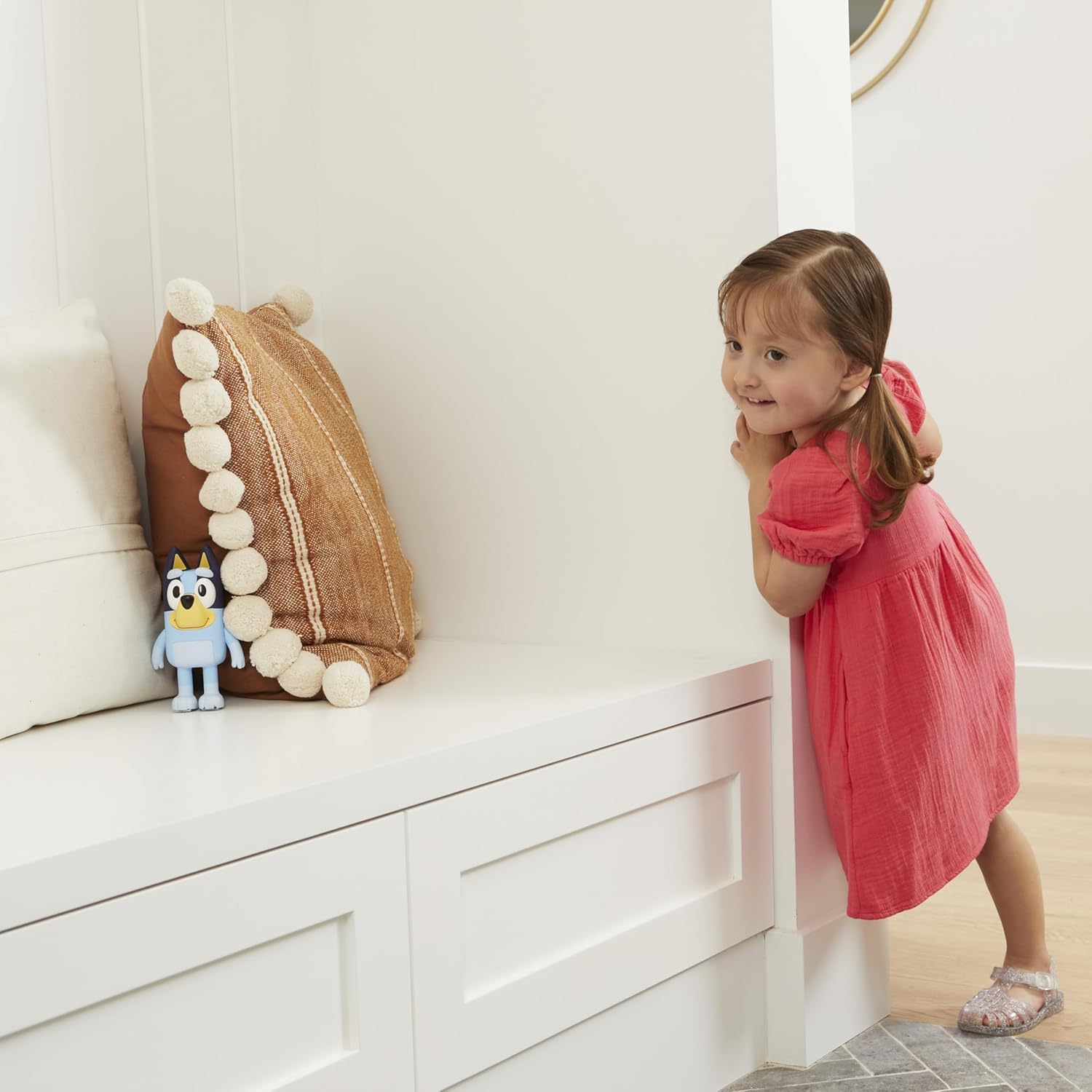 Bluey Hide & Seek Game, Hide The Figure and Press her Nose to Start The Built-in Timer, Talks and Giggles to Help Kids find her, When Found, Kids can Dance to Theme Song - Image 5